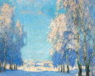 Konstantin Gorbatov Fine Art Print, A Winters Day