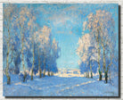 Konstantin Gorbatov Fine Art Print, A Winters Day