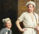 Carl Bloch Fine Art Print, A Young Baker Cooling Down