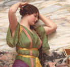 John William Godward Fine Art Print : A Fair Reflection