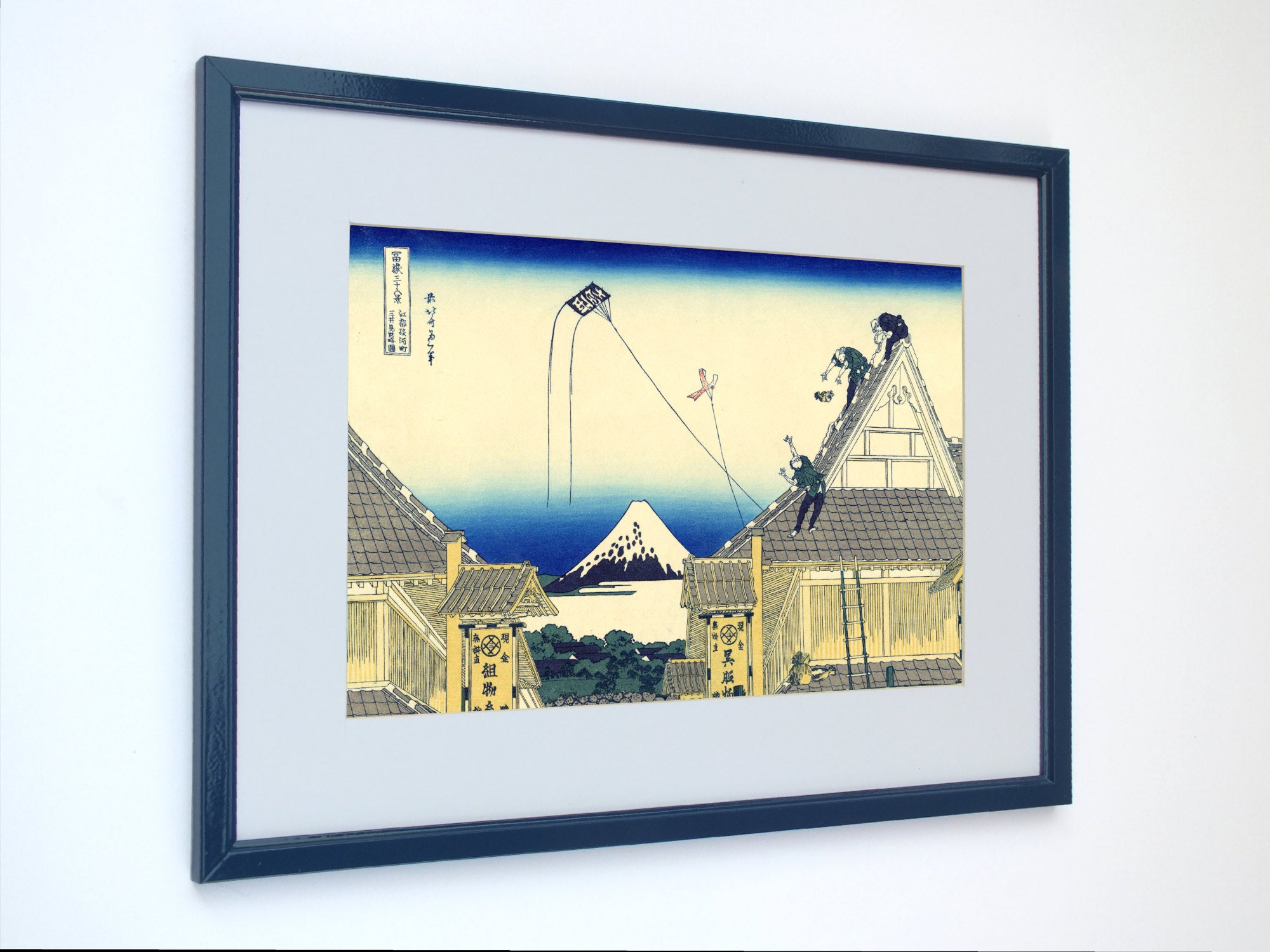 36 Views of Mount Fuji, Mitsui Shop, Edo, Katsushika Hokusai, Japanese Print