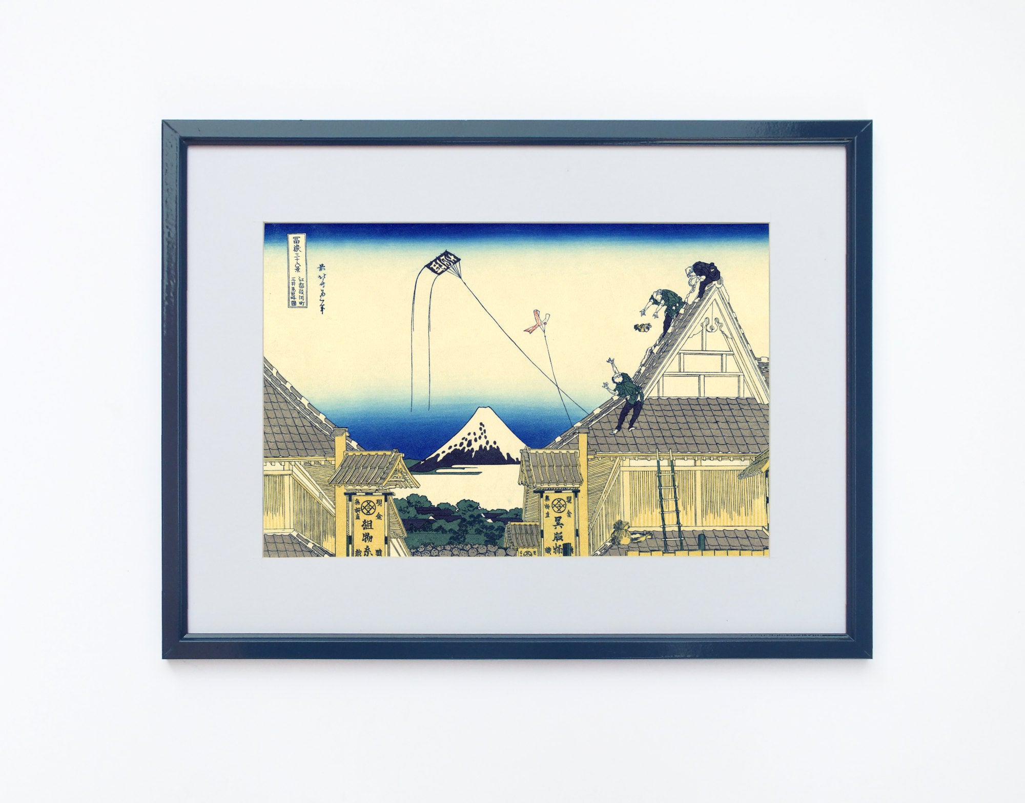 36 Views of Mount Fuji, Mitsui Shop, Edo, Katsushika Hokusai, Japanese Print