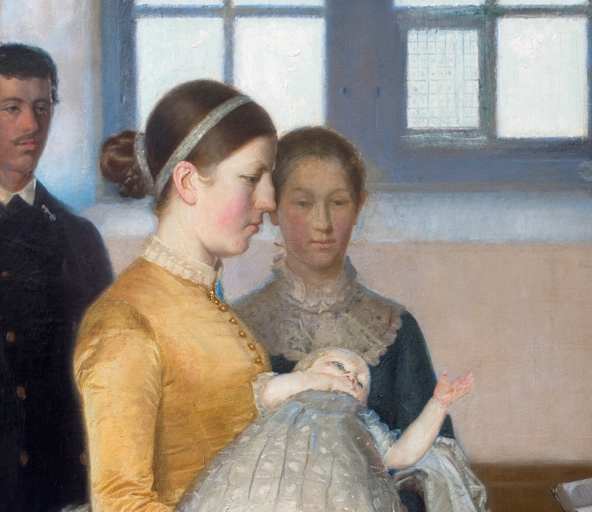 Michael Ancher Fine Art Print, A Baptism