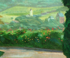 Wilhelm Trubner Fine Art Print, Abbey terrace with a view of Schlierbach
