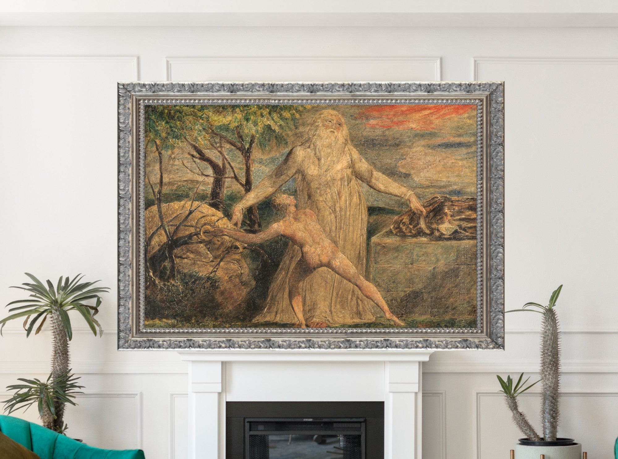 William Blake, Abraham and Isaac