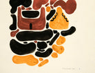 Abstraction Based on Flower Forms, II, David Kakabadzé Print