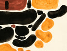 Abstraction Based on Flower Forms, II, David Kakabadzé Print