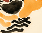 Abstraction Based on Flower Forms, IV, David Kakabadzé Print
