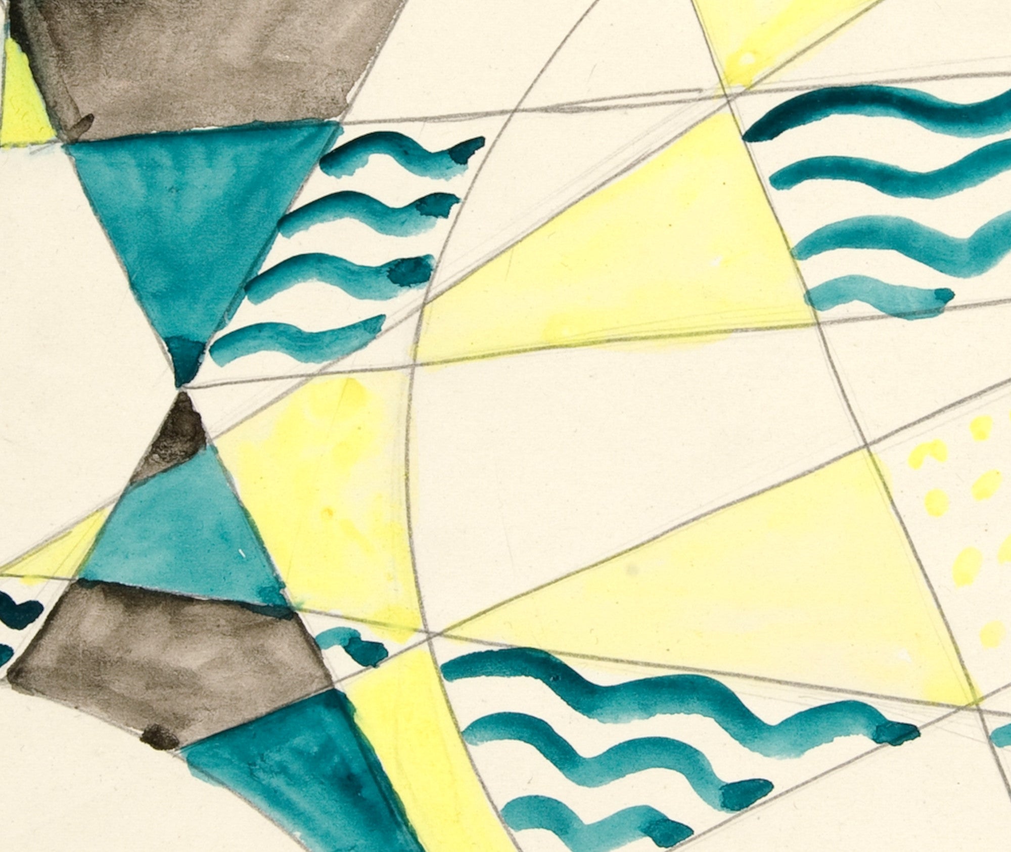 Abstraction Based on Sails, II, David Kakabadzé Print
