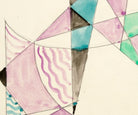 Abstraction Based on Sails IX, David Kakabadzé Print