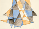 Abstraction Based on Sails VI, David Kakabadzé Print