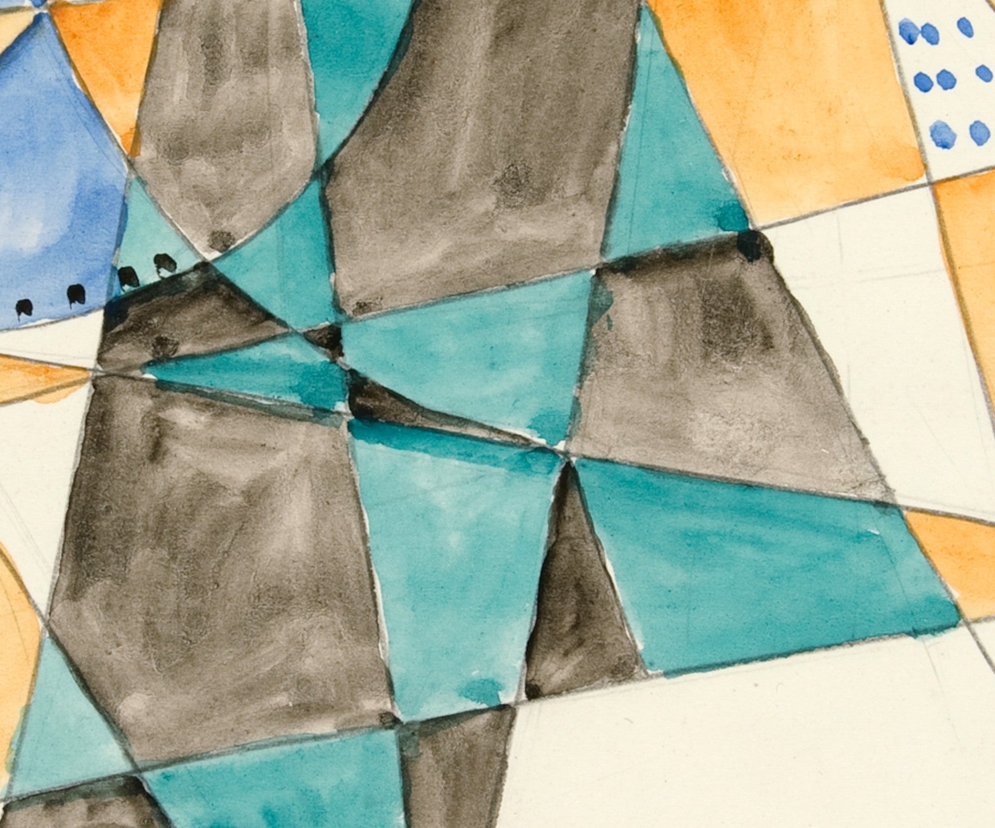 Abstraction Based on Sails VI, David Kakabadzé Print