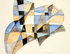 Abstraction Based on Sails V, David Kakabadzé Print