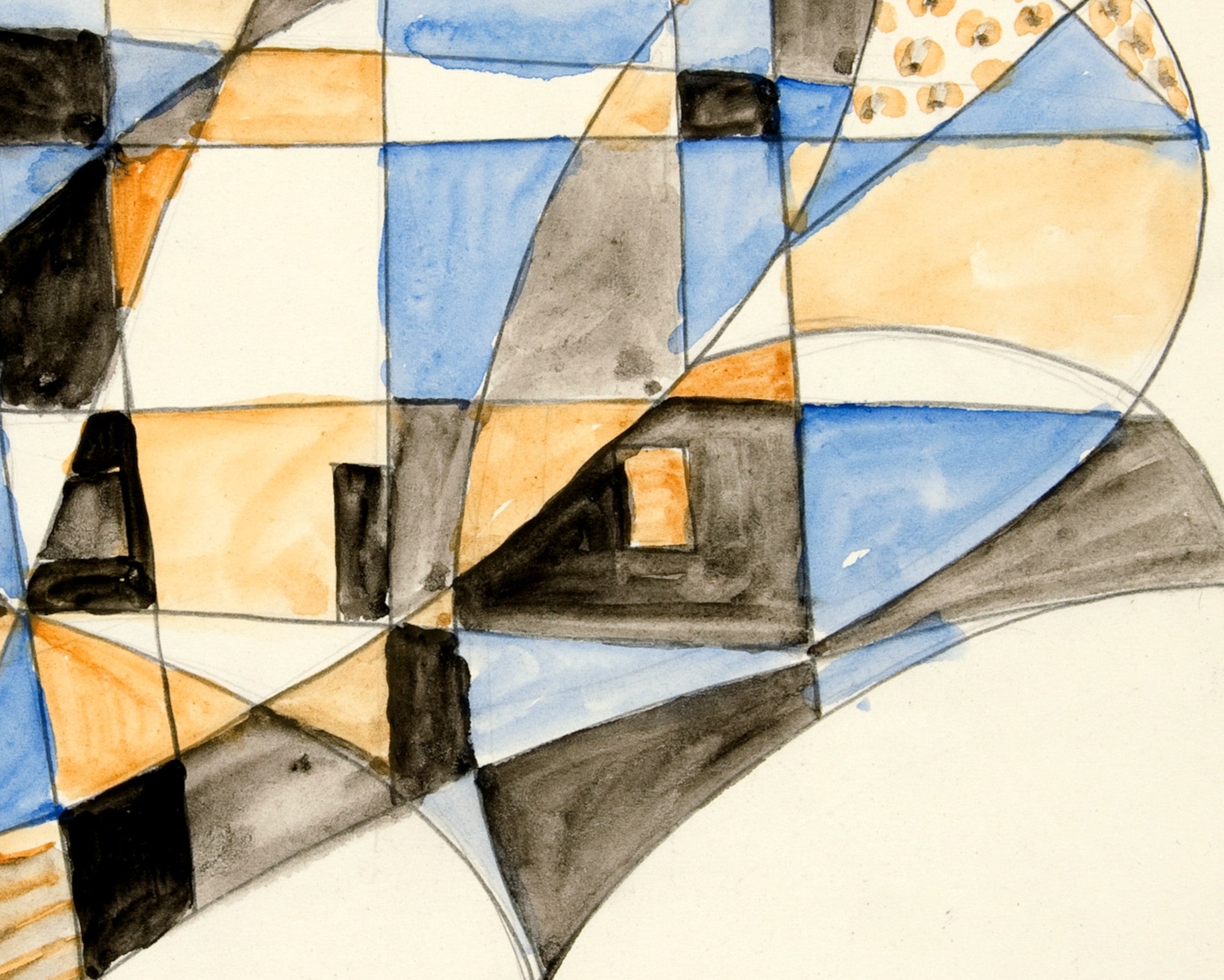 Abstraction Based on Sails V, David Kakabadzé Print