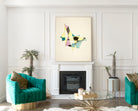 Abstraction Based on Sails X, David Kakabadzé Print