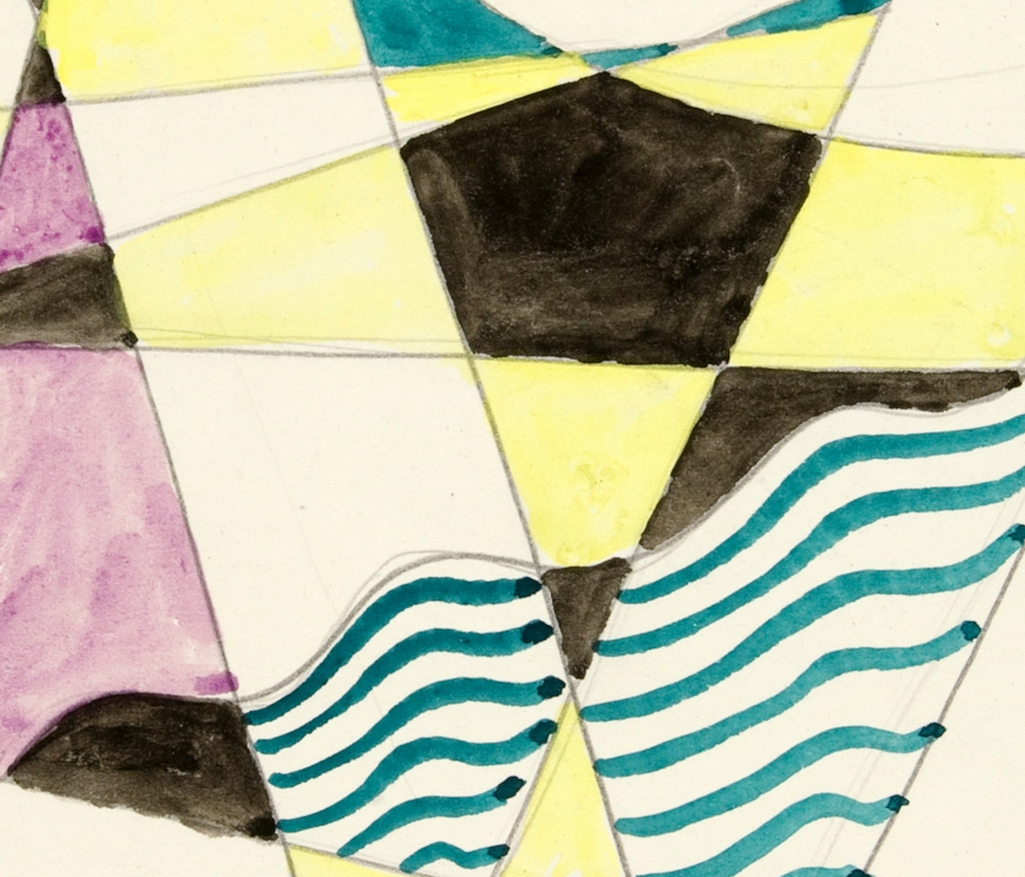 Abstraction Based on Sails X, David Kakabadzé Print