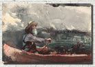Winslow Homer Fine Art Print :  Adirondacks Guide