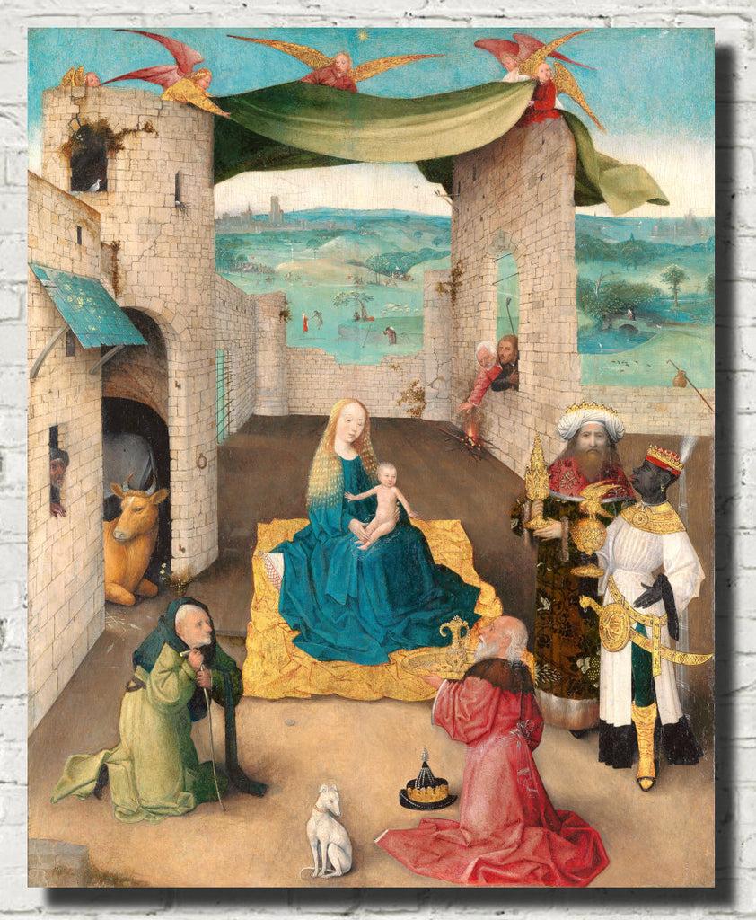Hieronymus Bosch Fine Art Print, Adoration of the Magi
