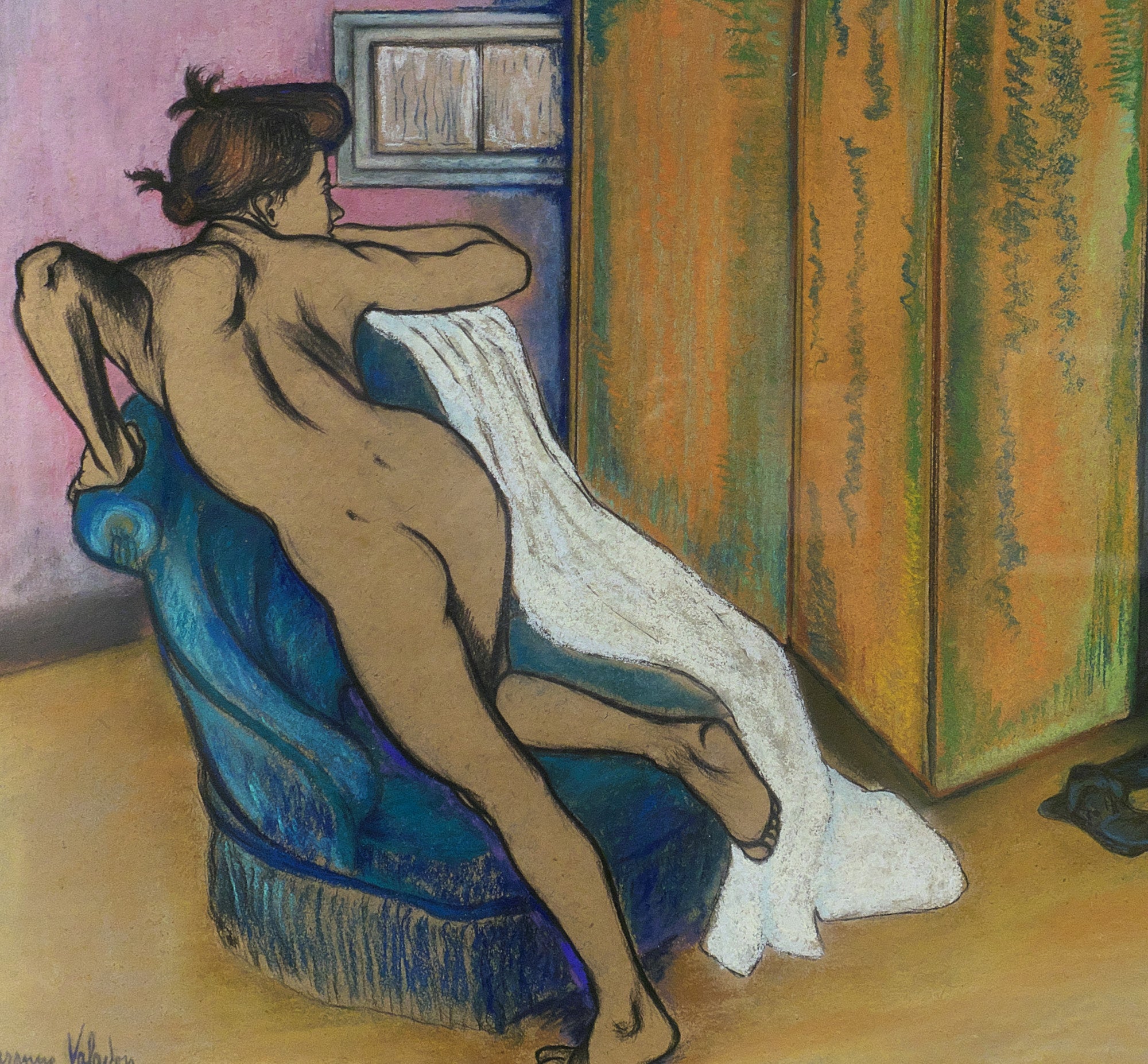 Suzanne Valadon Fine Art Print : After the Bath