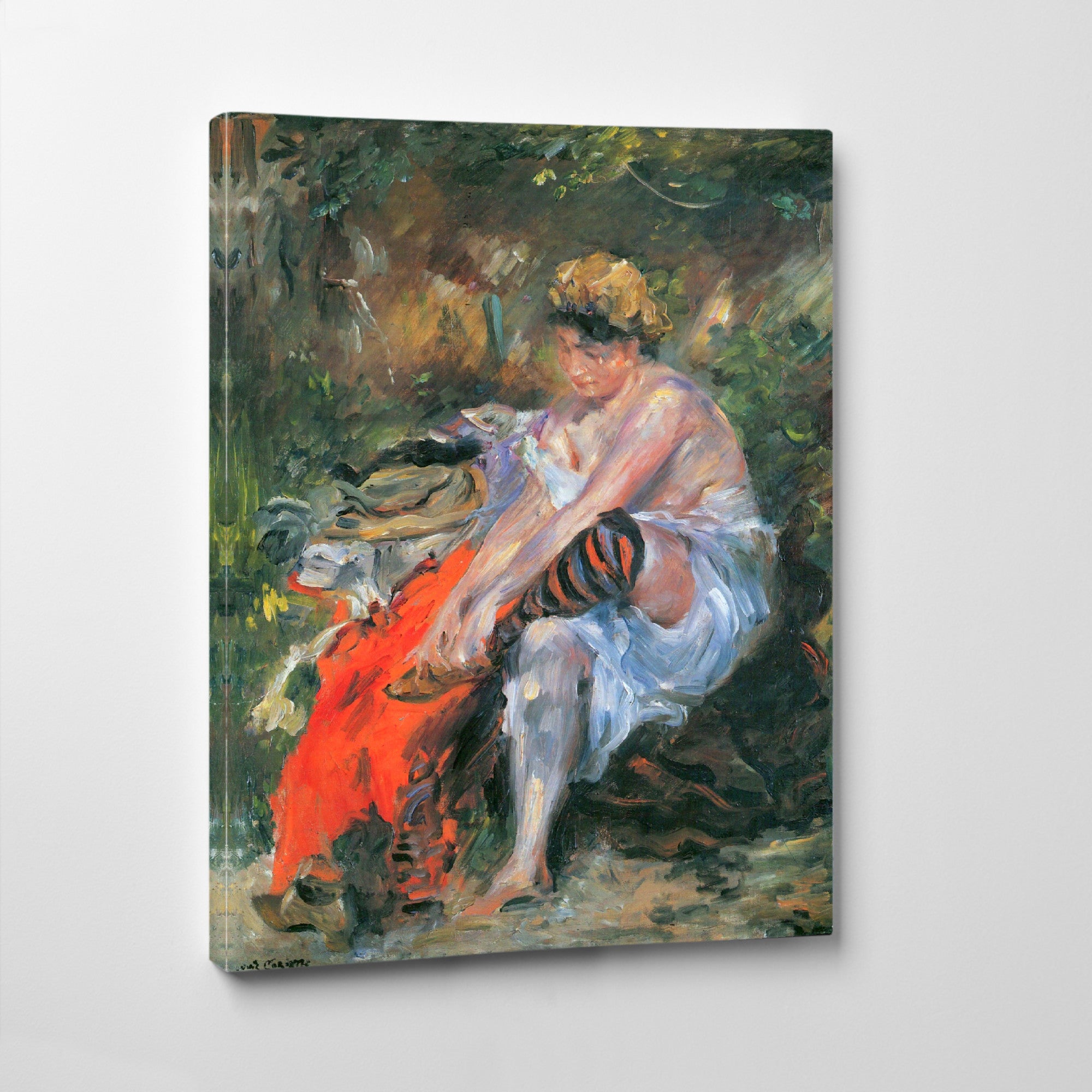 After the Bath, Lovis Corinth Fine Art Print