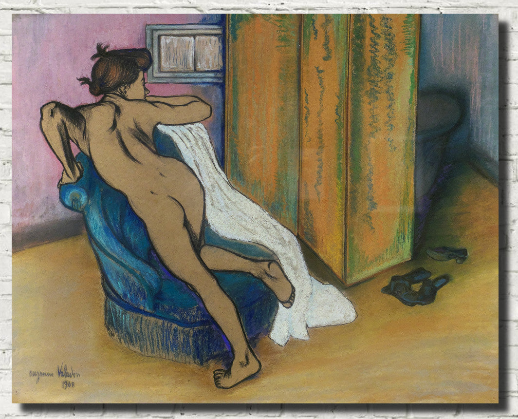 Suzanne Valadon Fine Art Print : After the Bath