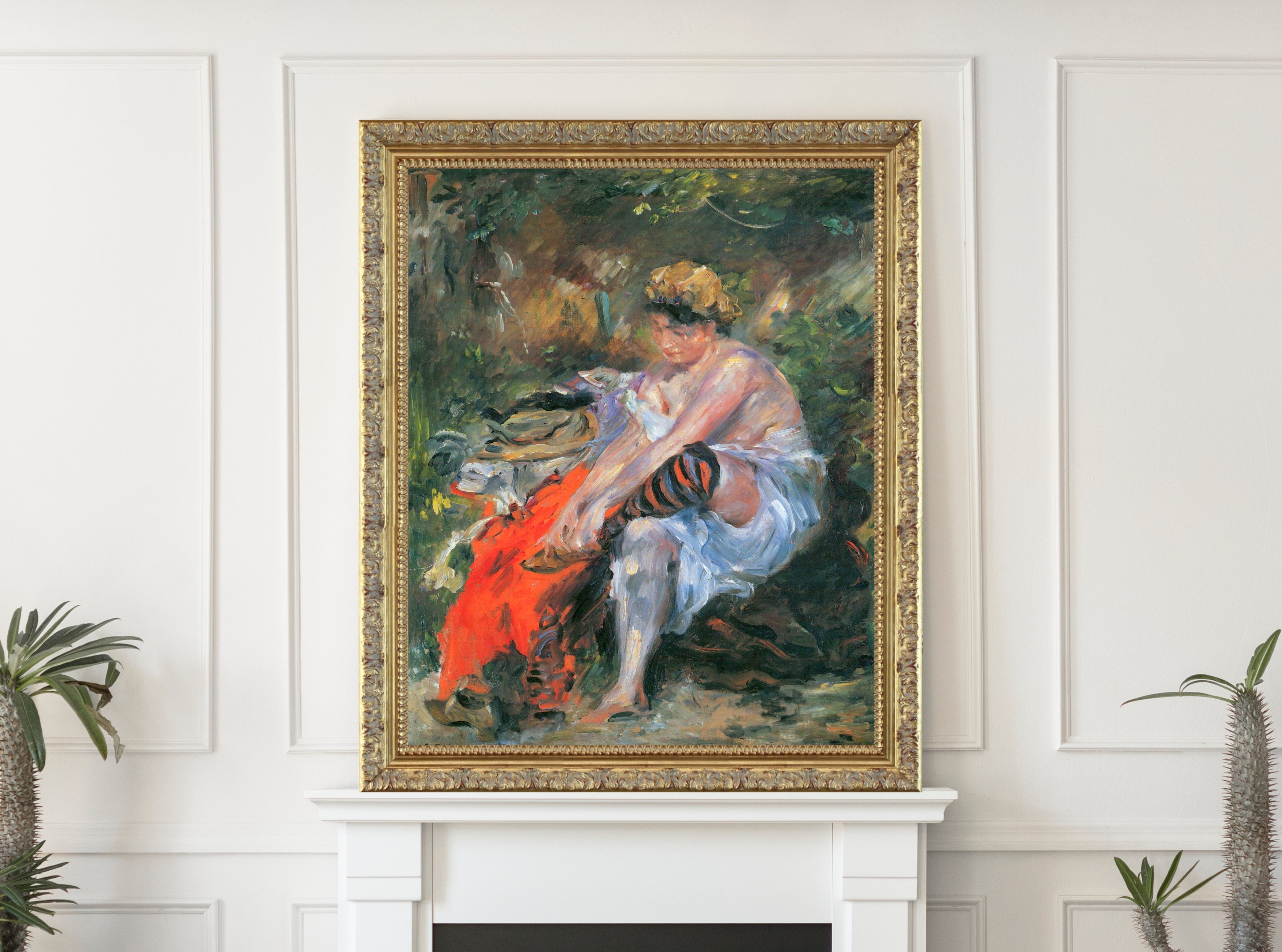 After the Bath, Lovis Corinth Fine Art Print