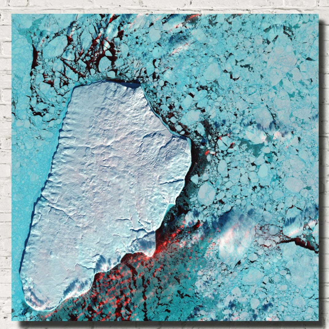 Photographic Art Print, Akpatok Island in Ungava Bay in northern Quebec