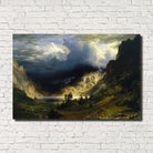 Albert Bierstadt, Old Masters Landscape Print : Rocky Mountains