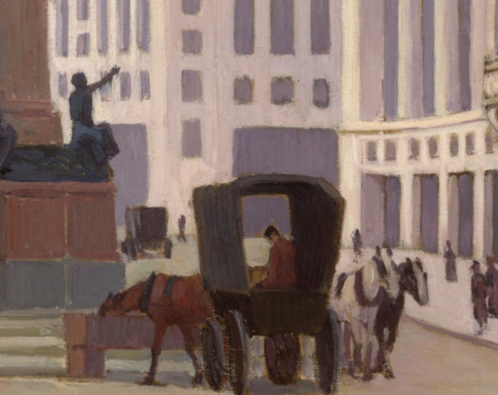 Aldwych, London, Robert Polhill Bevan Fine Art Print