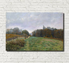 Alfred Sisley Fine Art Print Landscape at Louveciennes