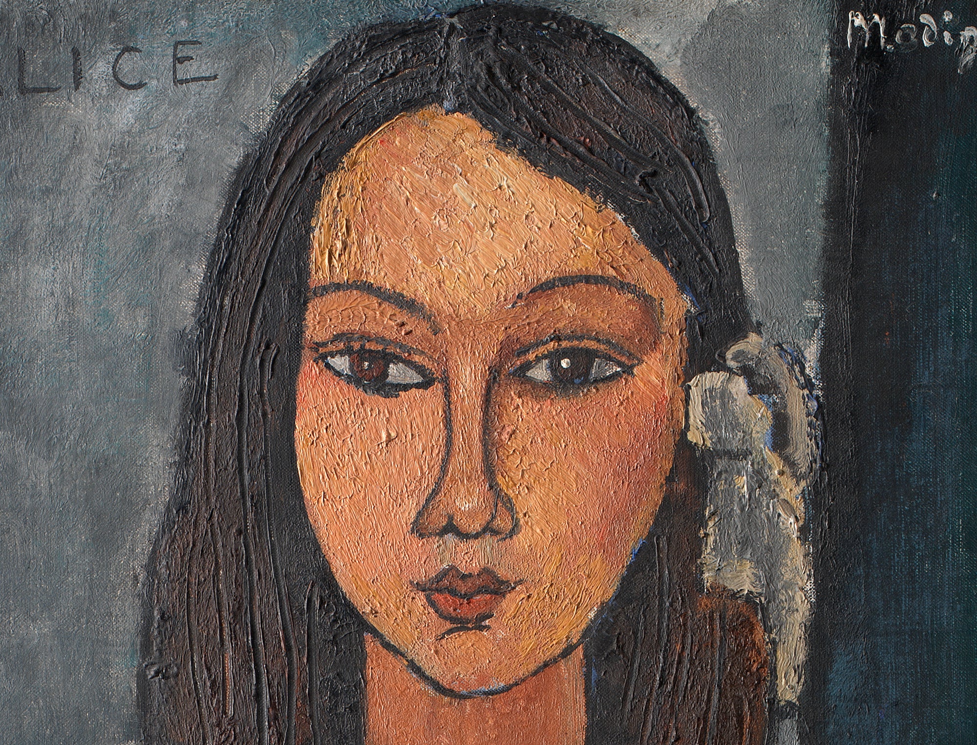 Amedeo Modigliani Fine Art Print, Alice