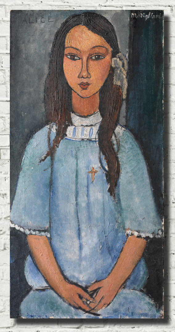 Amedeo Modigliani Fine Art Print, Alice