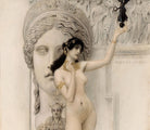Gustav Klimt Fine Art Print, Allegory of Sculpture