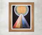 Hilma Af Klint Abstract Framed Art Print, Altarpiece No 2, GalleryThane Prints and Original paintings