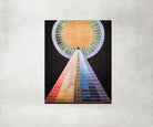 Hilma Af Klint Abstract Framed Art Print, Altarpiece No 2, GalleryThane Prints and Original paintings
