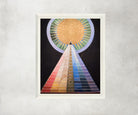 Hilma Af Klint Abstract Framed Art Print, Altarpiece No 2, GalleryThane Prints and Original paintings