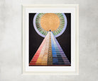 Hilma Af Klint Abstract Framed Art Print, Altarpiece No 2, GalleryThane Prints and Original paintings