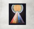 Hilma Af Klint Abstract Framed Art Print, Altarpiece No 2, GalleryThane Prints and Original paintings