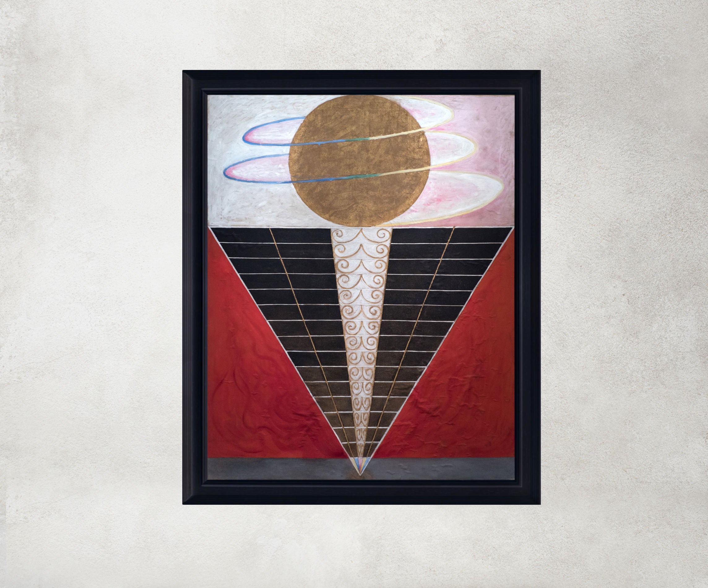 Hilma Af Klint Abstract Framed Art Print, Altarpiece No 2, Hilma Af Klint - Gallerythane