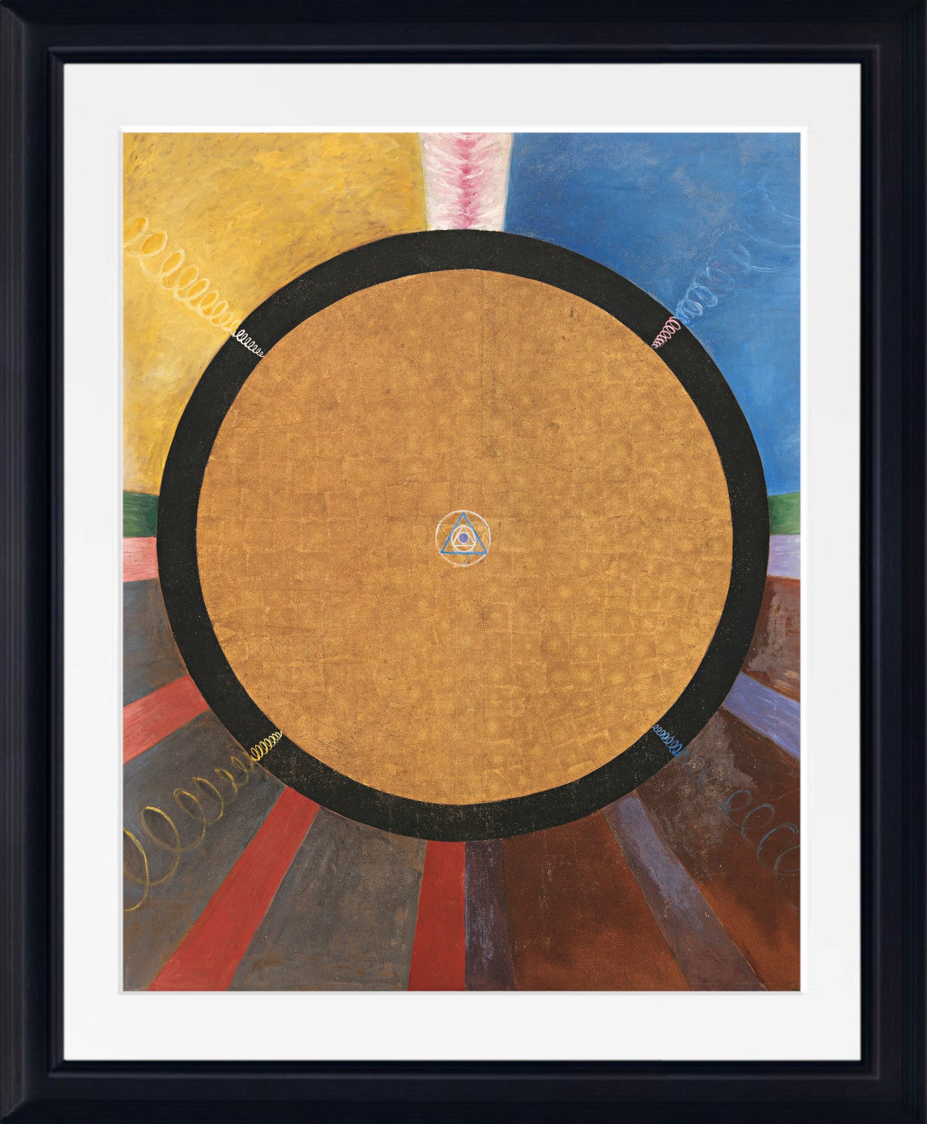 Hilma Af Klint Abstract Framed Art Print, Altarpiece No 3