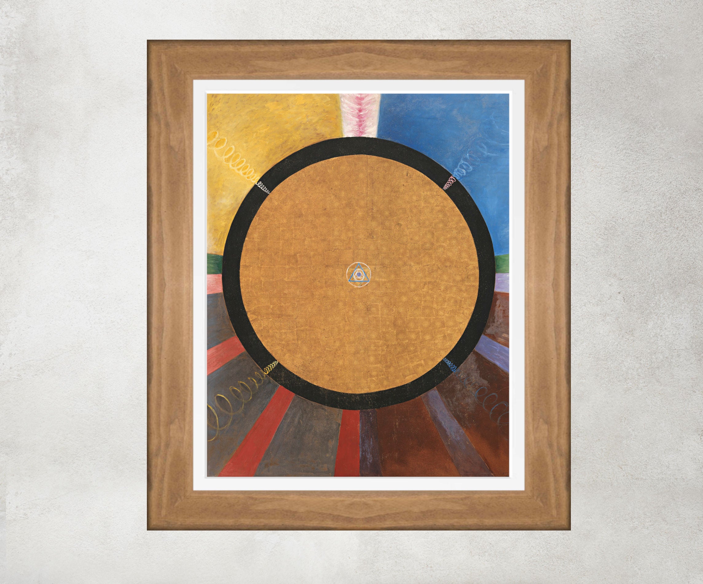Hilma Af Klint Abstract Framed Art Print, Altarpiece No 3