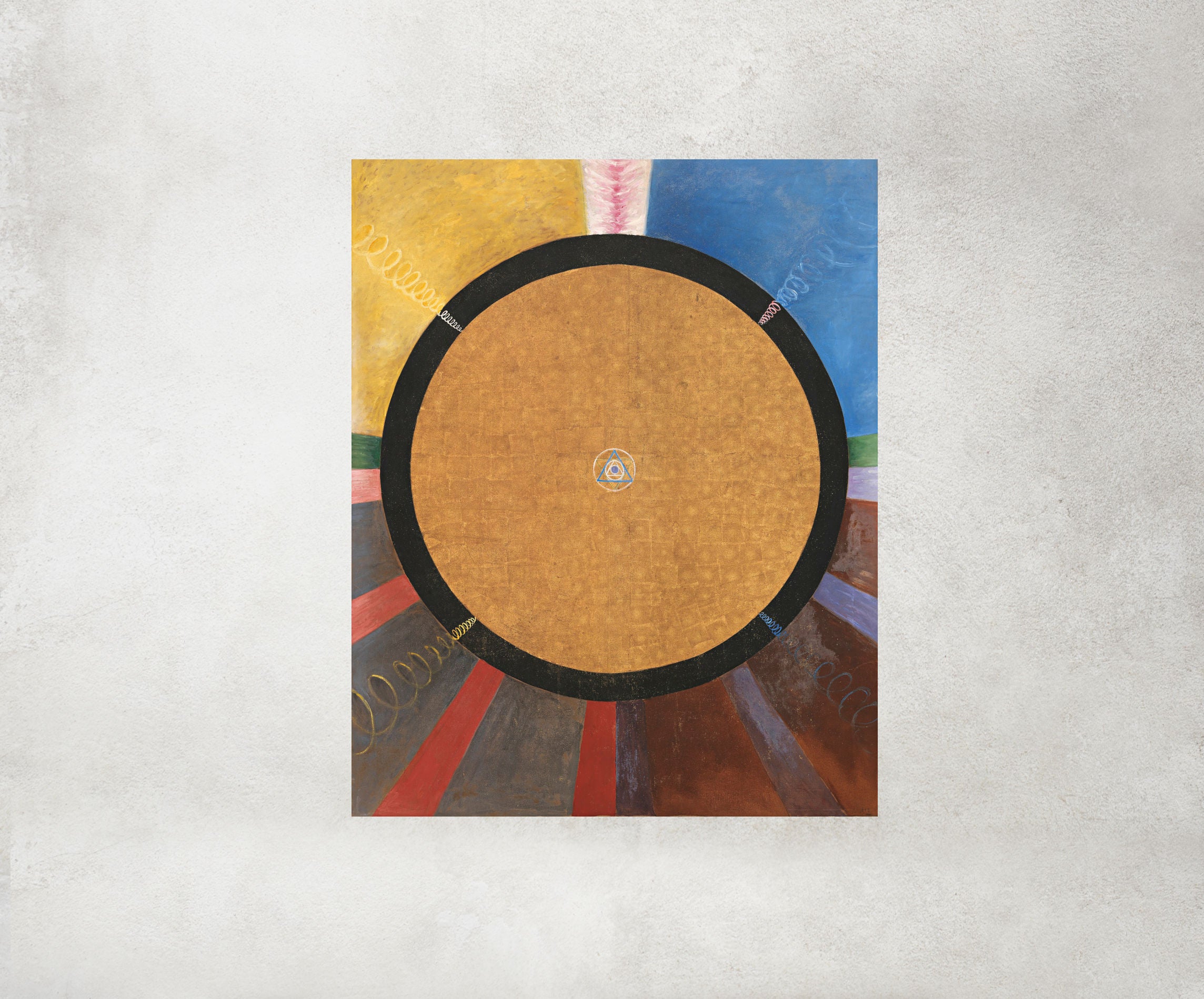 Hilma Af Klint Abstract Framed Art Print, Altarpiece No 3