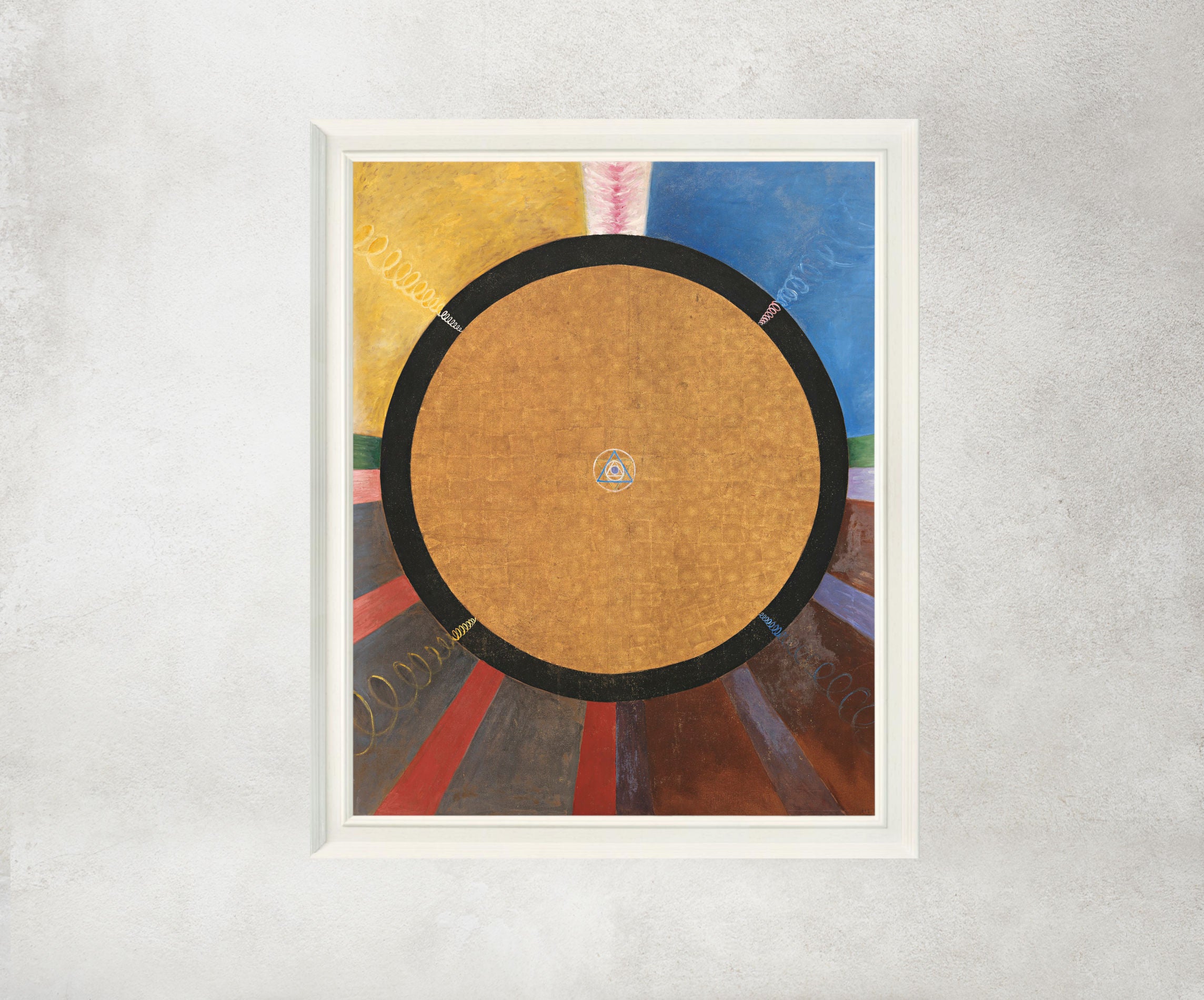 Hilma Af Klint Abstract Framed Art Print, Altarpiece No 3