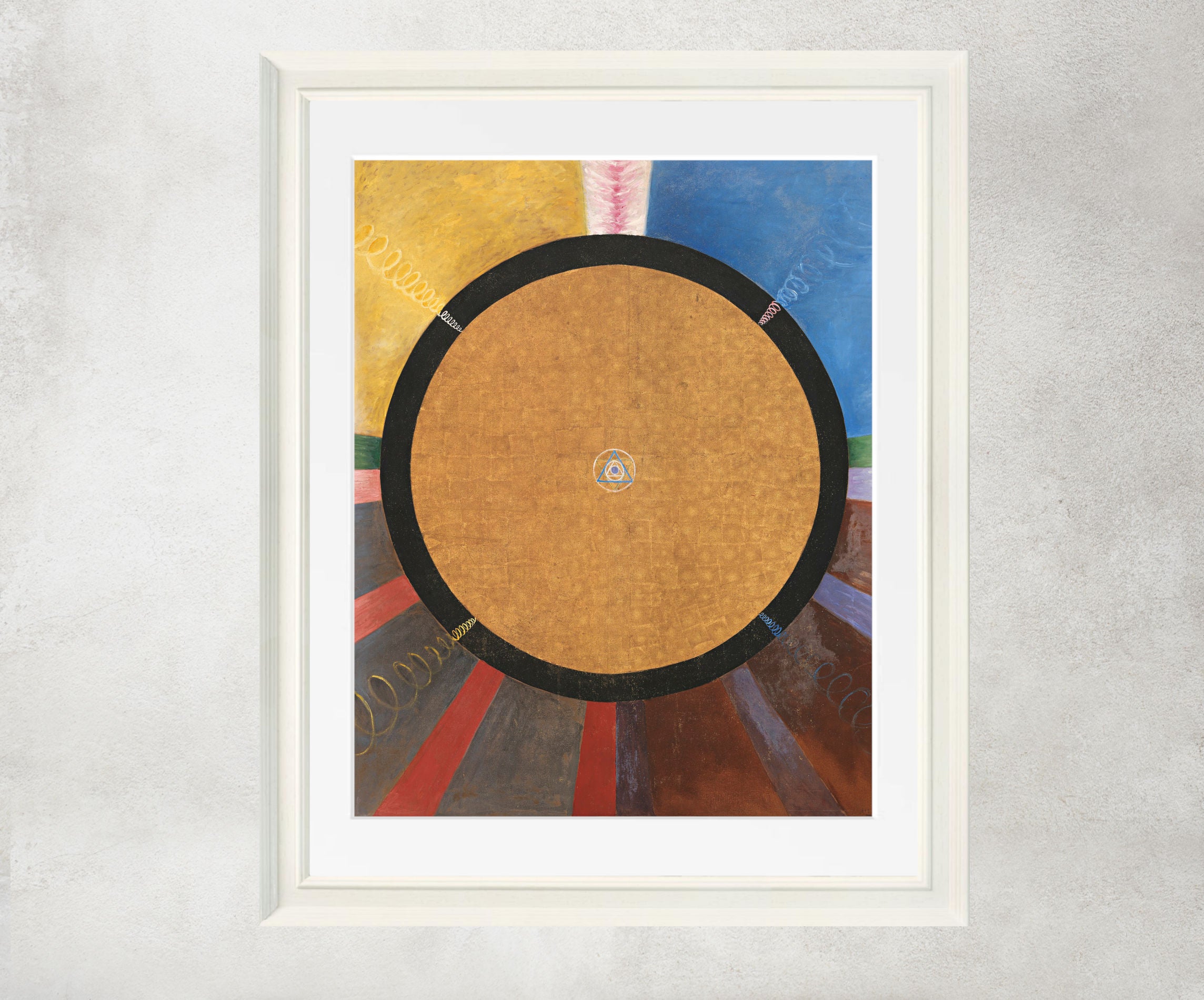 Hilma Af Klint Abstract Framed Art Print, Altarpiece No 3