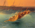 Ivan Aivazovsky Fine Art Print, American Shipping off the Rock of Gibraltar