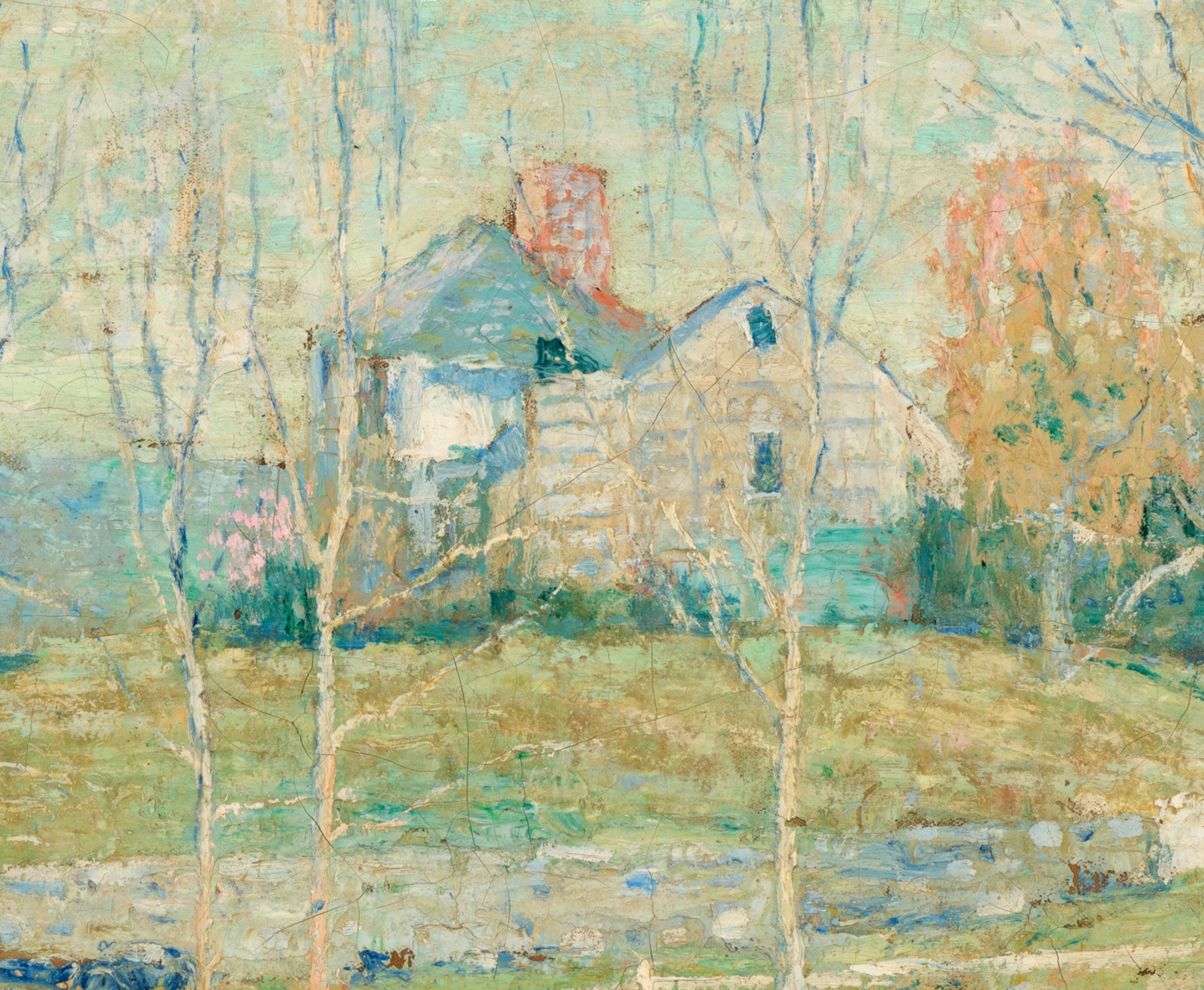 An Abandoned Farm, Ernest Lawson Fine Art Print