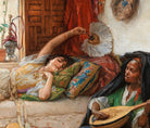 An Afternoon in Algiers, Frederick Arthur Bridgman Fine Art Print