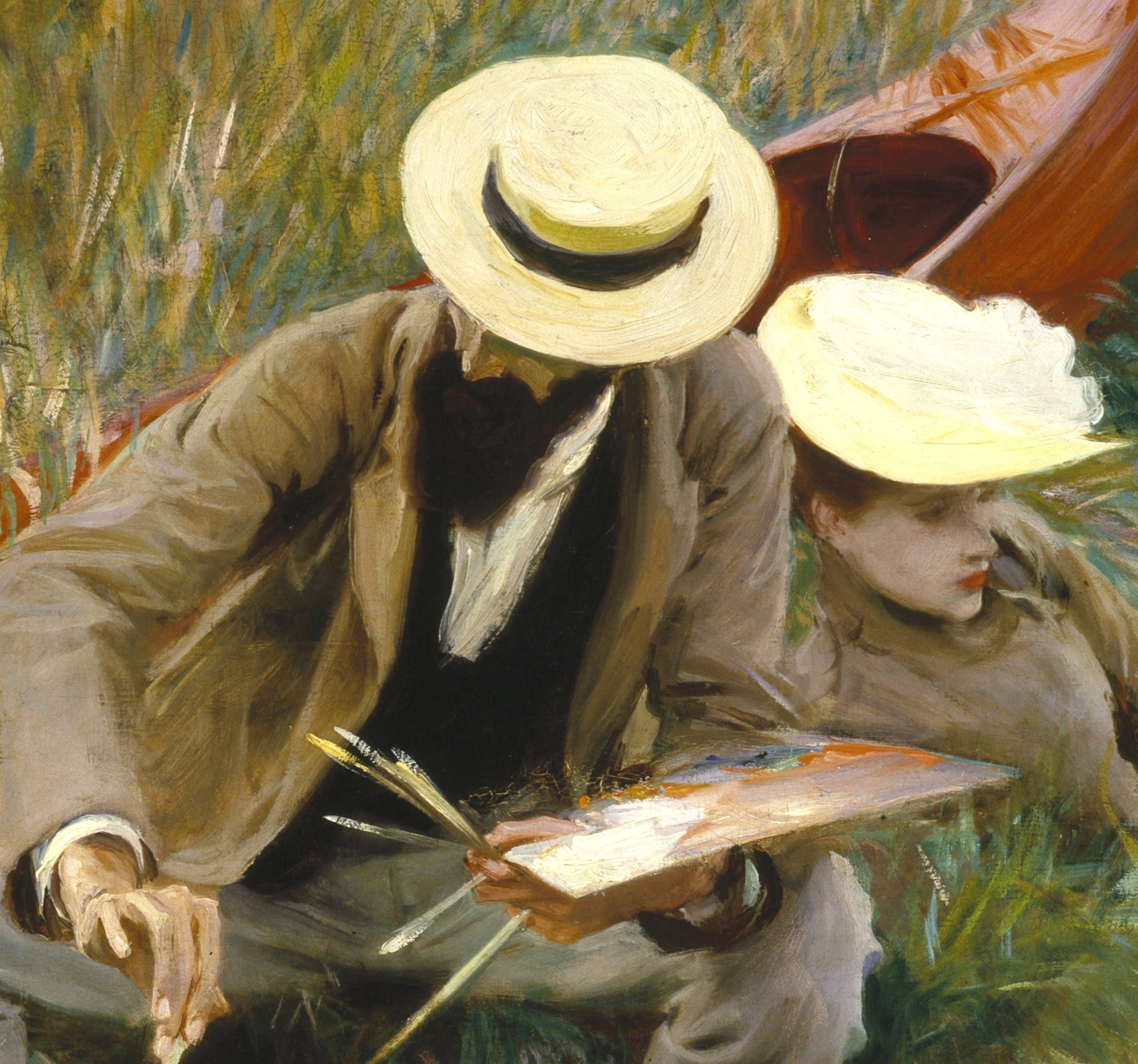 John Singer Sargent Fine Art Print, Out of Doors Study