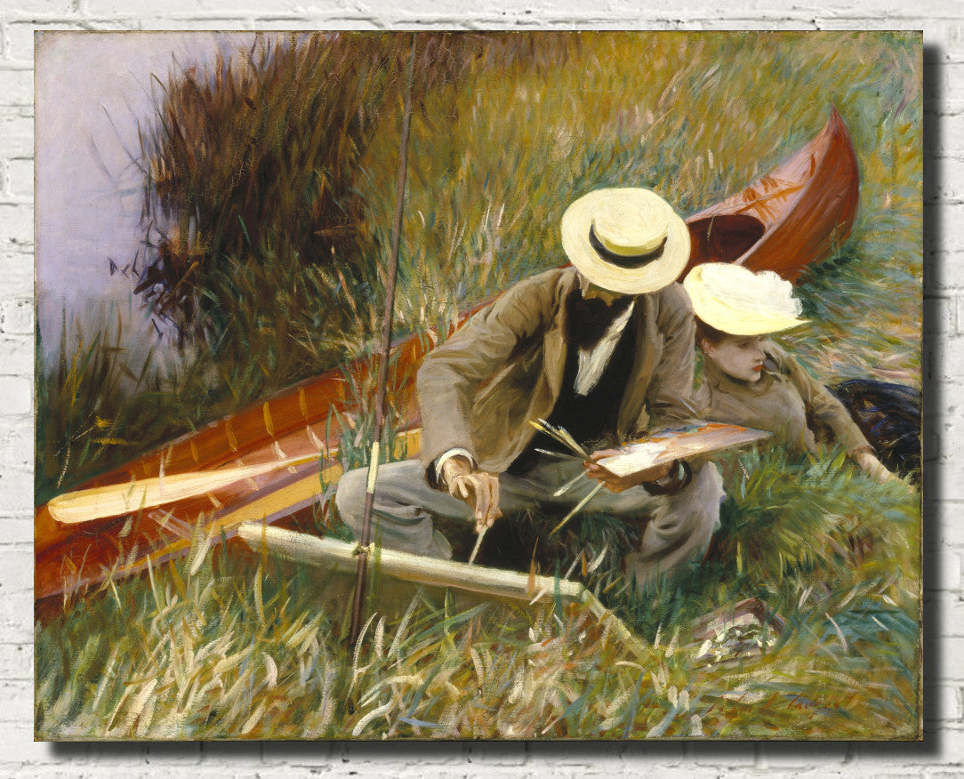 John Singer Sargent Fine Art Print, Out of Doors Study