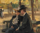 Isaac Israëls Fine Art Print, An afternoon in the Bois de Boulogne, Paris